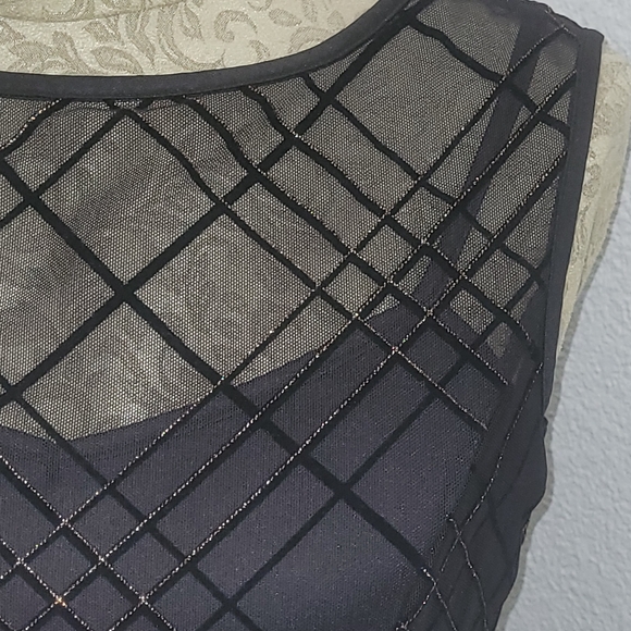 Ellen Tracy Dress Fit & Flare Little Black Dress - Picture 4 of 9